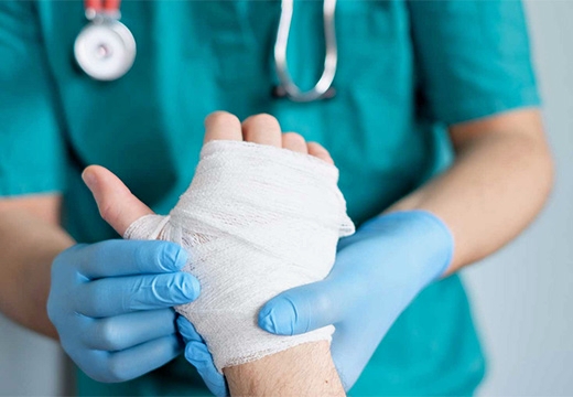 повязка на кисти